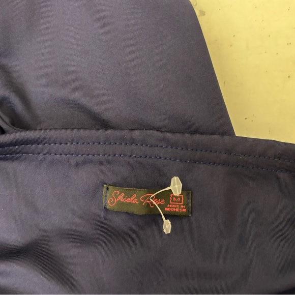 Sheila Rose Women’s Size M Blue Leggings Side Pockets Pants Pull Up NWOT​​ - Picture 5 of 5